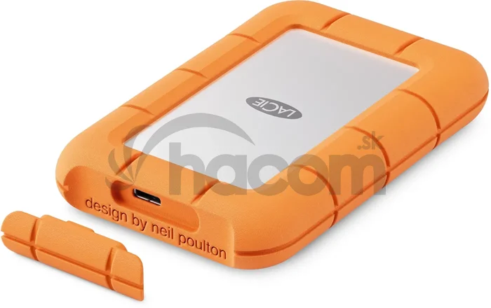 LaCie Rugged/4TB/SSD/Externý/2.5"/M.2 NVMe/Oranžová/2R