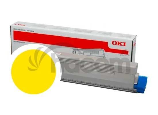 OKI žltý toner do C824/C834/C844 (5 000 strán)