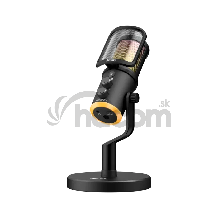 GENIUS mikrofón MIC-S400U, čierna