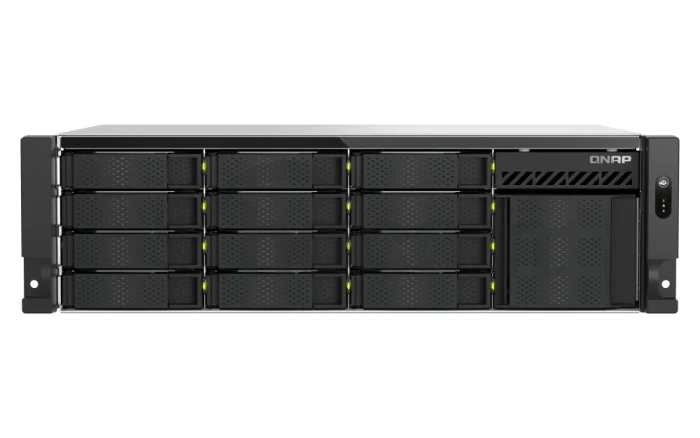 QNAP TS-h1655XeU-RP-8G (8core 2,8GHz, 8GB RAM, 12x SATA + 4x E1.S/M.2, 2x PCIe, 2x 2,5GbE, 1x 10GbE)
