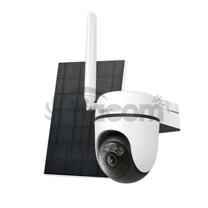 Tapo C615G KIT Solar-Powered Pan/Tilt4G LTE SecurityCamera kit