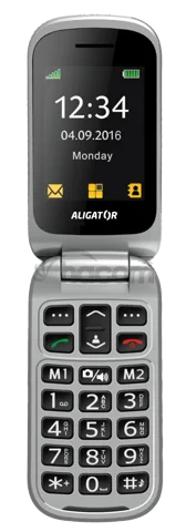ALIGATOR V650 Senior čierno-strieborný+st.nab