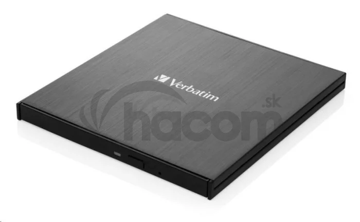 VERBATIM Ultra HD 4K Blu-ray externá slimline napaľovačka (USB 3.1, USB-C) + bezplatné 25GB médium