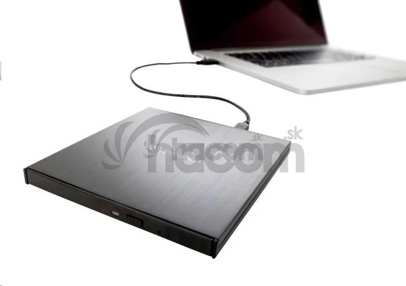VERBATIM Ultra HD 4K Blu-ray externá slimline napaľovačka (USB 3.1, USB-C) + bezplatné 25GB médium
