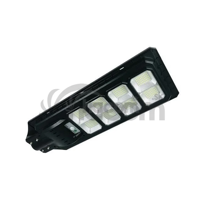Solárna pouličná LED lampa 400W studená + diaľkové ovládanie