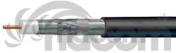 Koaxiálny kábel CommScope F677TSE APD® HomeConnect® 75 Ohm - čierny zemný