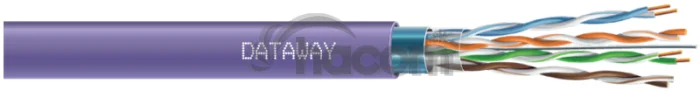 DATAWAY kábel CAT5E, FTP, LSOH, Dca fialový
