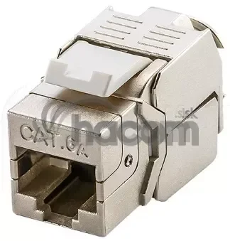 DATAWAY keystone CAT6A, STP, RJ45, samorezný