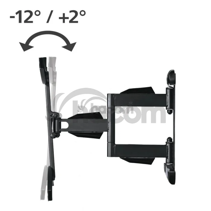 Hama nástenný držiak TV, 400x400, pohyblivý, 35 kg