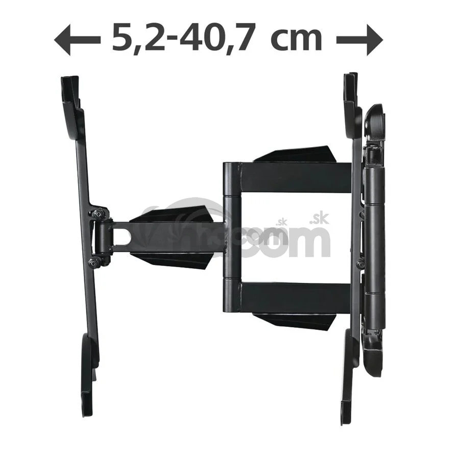 Hama nástenný držiak TV, 400x400, pohyblivý, 35 kg