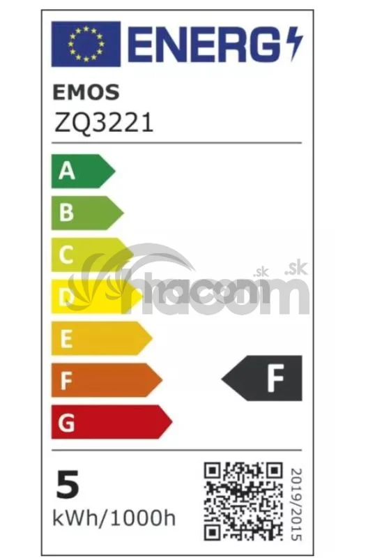 Emos LED žiarovka Classic Candle 5W E14 neutrálna biela ZQ3221