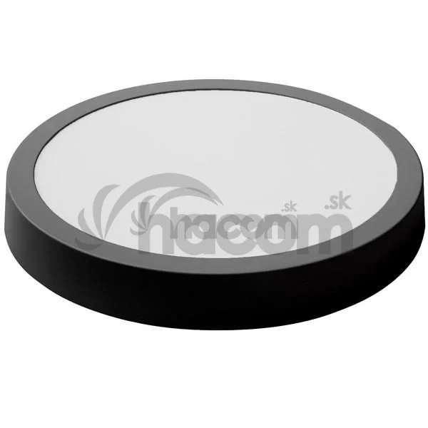 LED panel kruh 24W 2160lm neutrálna biela black
