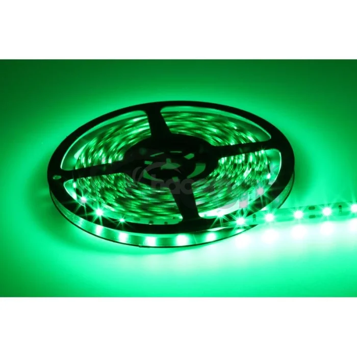 LED pásik čip 2835 12V 4,8W/1m IP20 balenie 5m zelený