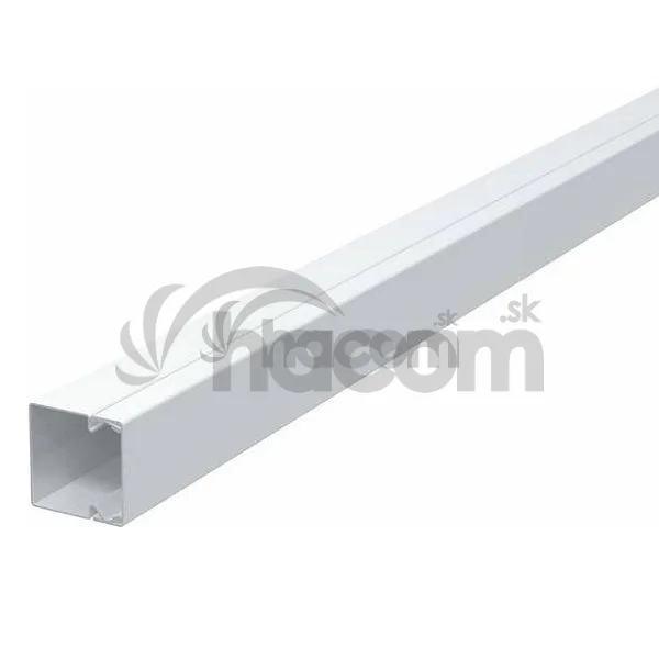 Lišta PVC pre káble 18x18, 2m biela