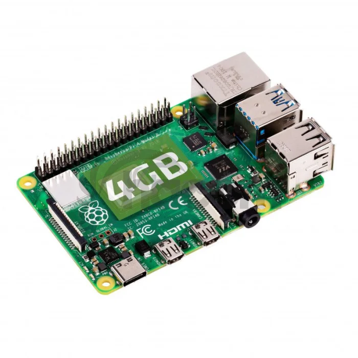PC Raspberry Pi 4 Model B 4GB/WiFi/BT/1000Mbps RPI403