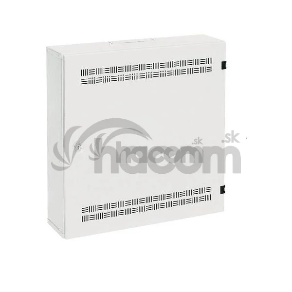 Rozvádzač SOHO LC-18 s lištami 2U, 4U a 11U, 550x550x150mm biela RAL9003