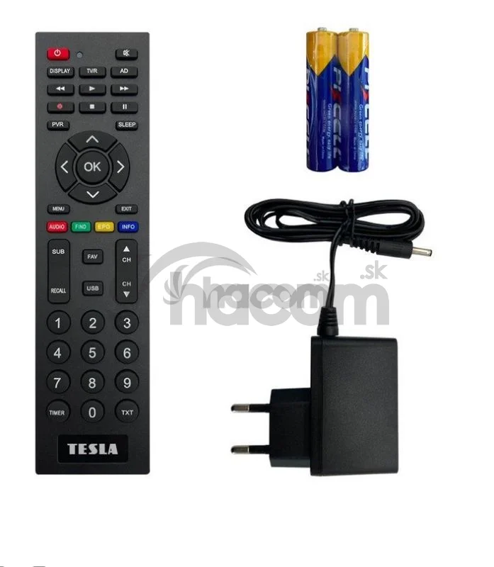 TESLA TE-300 DVB-T2 prijímač, H.265 (HEVC)