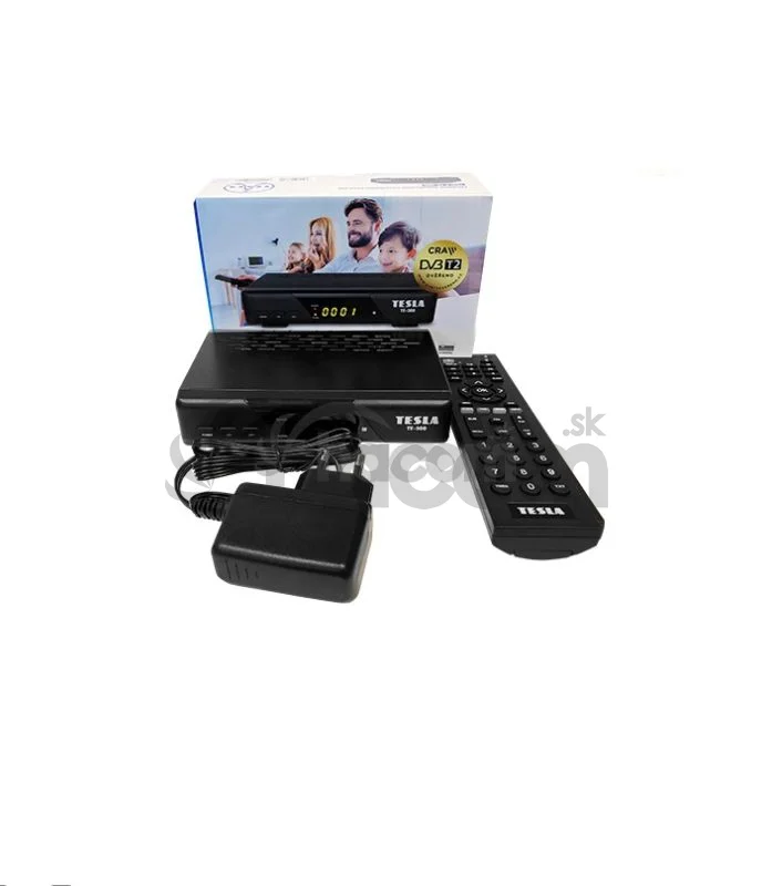 TESLA TE-300 DVB-T2 prijímač, H.265 (HEVC)