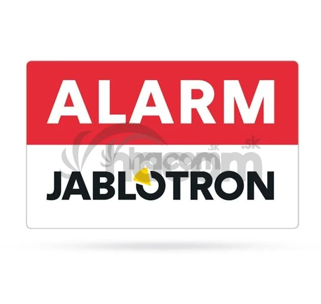 SAM-252.10 Samolepka ALARM 80 x 50 mm
