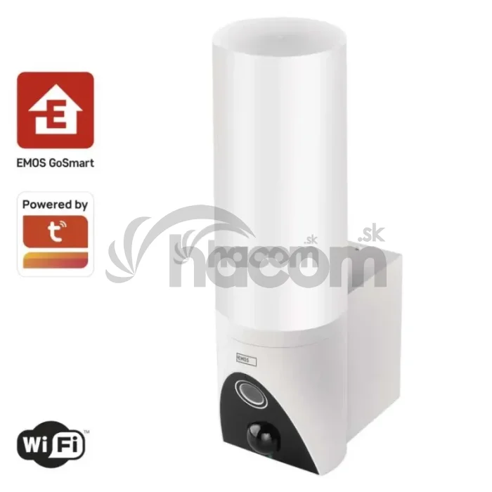 EMOS GoSmart Vonkajšia otočná kamera IP-300 TORCH s Wi-Fi a svetlom, biela