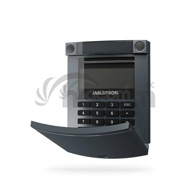 Jablotron JA-114E-AN Zbernicový prístupový modul s displejom, klávesnicou a RFID - Antracitová