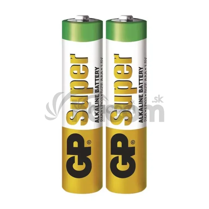 Alkalická batéria GP Super LR03 (AAA), 2 ks