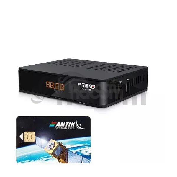 Amiko MINI 4K UHD S2X + AntikSAT karta