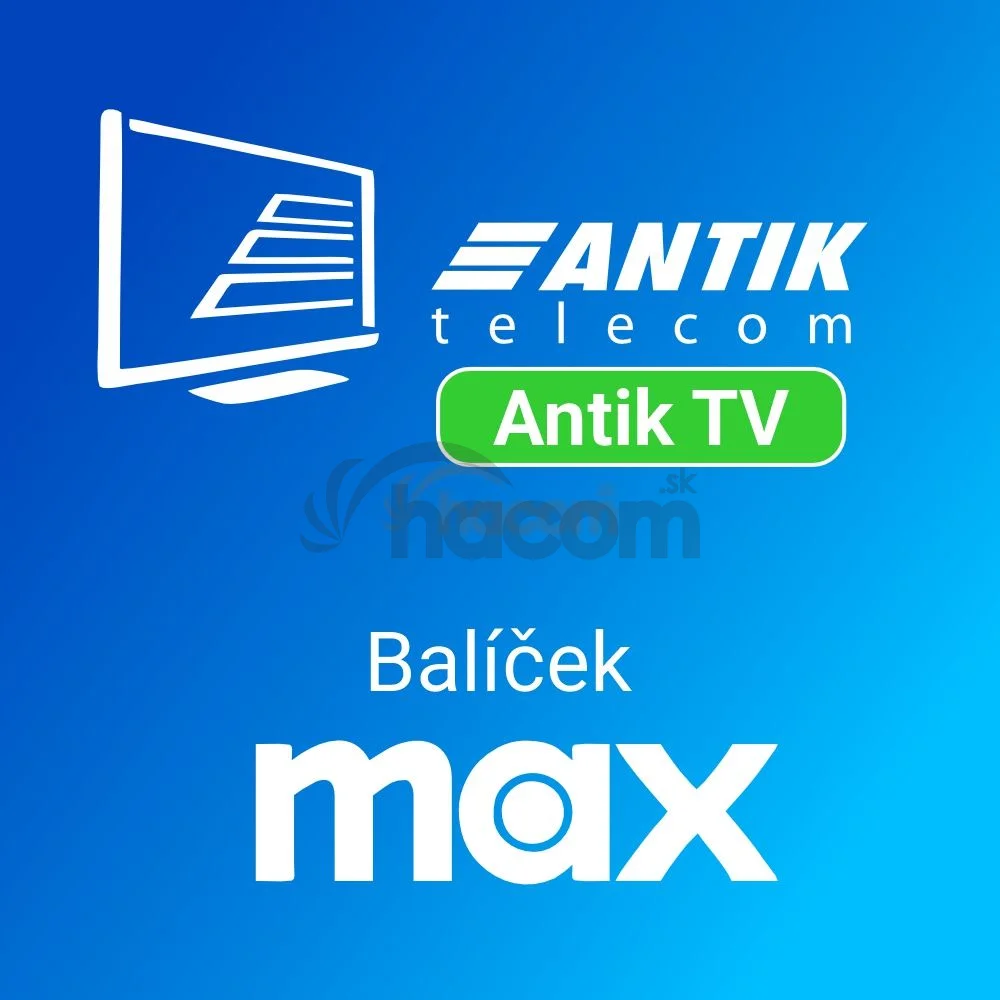 Antik TV MAX - predplatné na 6 mesiacov