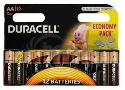 Batérie DURACELL Basic alkalické AA 12ks