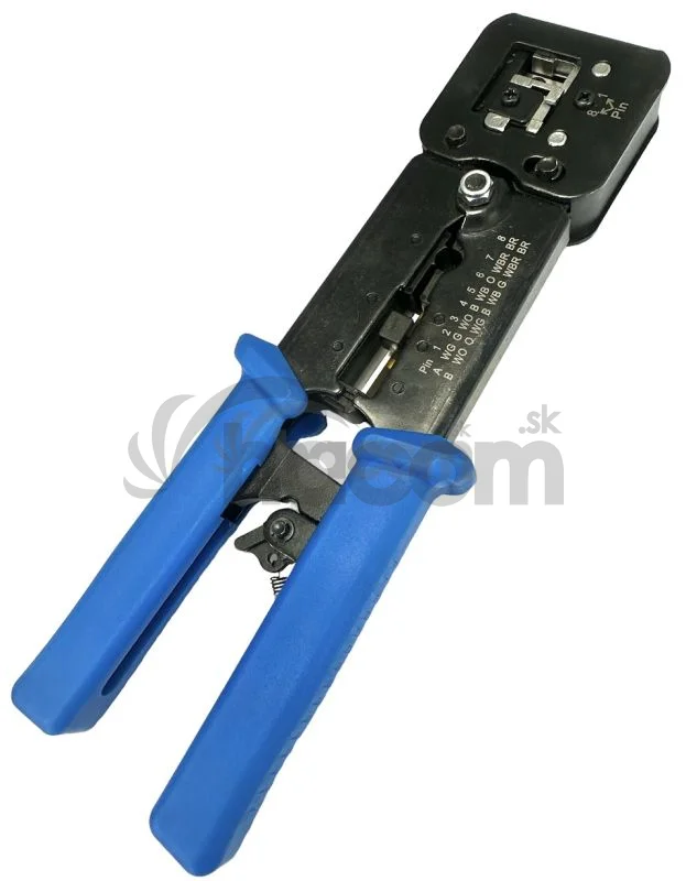 DATAWAY Krimpovacie kliešte EASY pre konektory RJ45/RJ12/RJ11