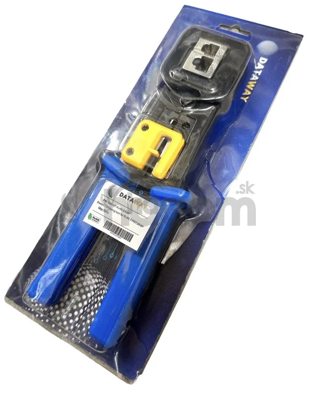DATAWAY Krimpovacie kliešte EASY pre konektory RJ45/RJ12/RJ11