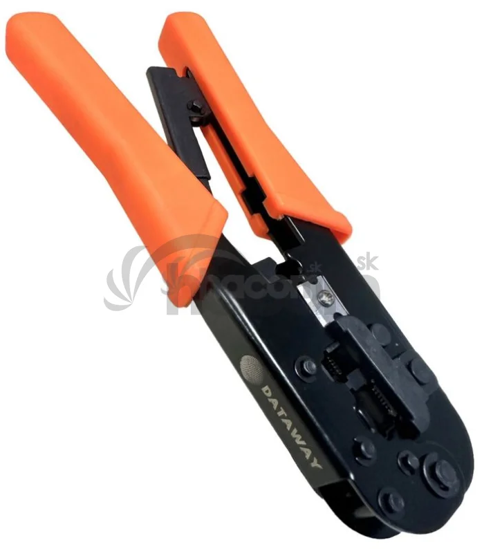 DATAWAY Krimpovacie kliešte pre konektory RJ11, RJ12, RJ45