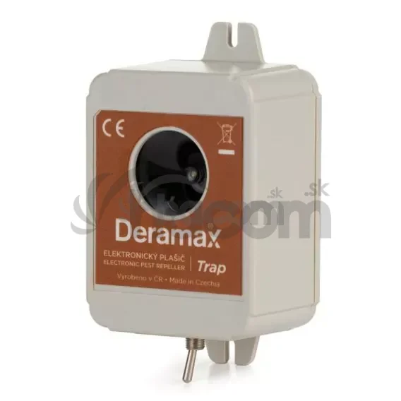 Deramax-Trap - Ultrazvukový plašič (odpudzovač) divej zveri, mačiek a psov