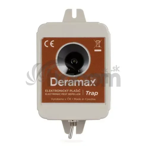 Deramax-Trap - Ultrazvukový plašič (odpudzovač) divej zveri, mačiek a psov