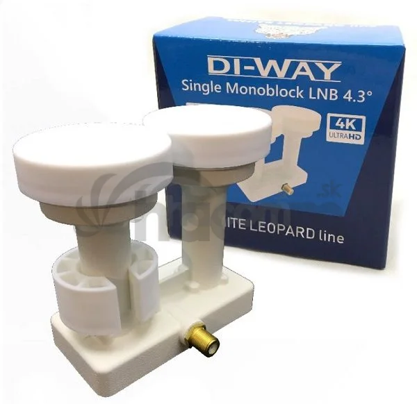 DI-WAY LNB monoblock single 0,1dB 4.3°