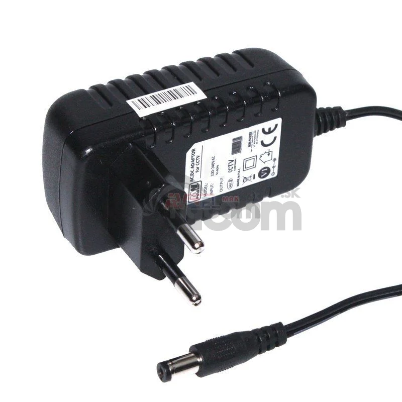 Sieťový adapér MW Power 9V/2A EB1809 čierný