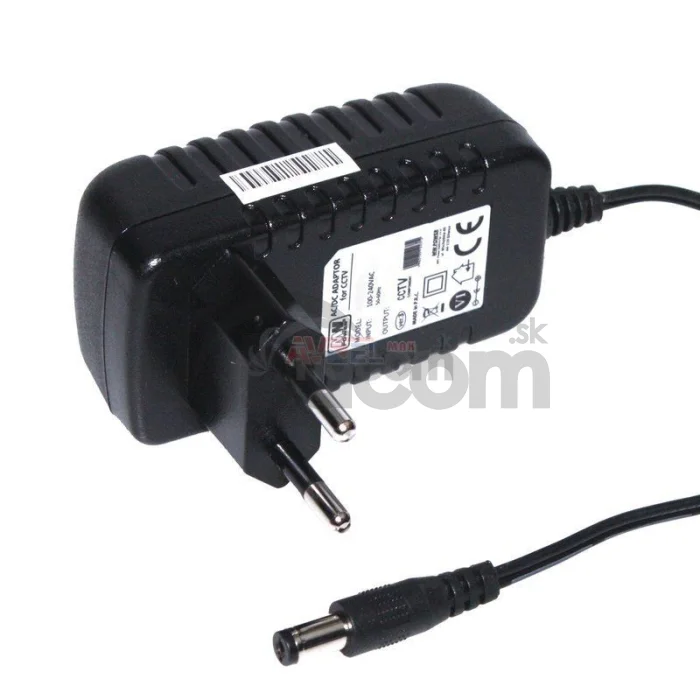 Sieťový adapér MW Power 9V/2A EB1809 čierný