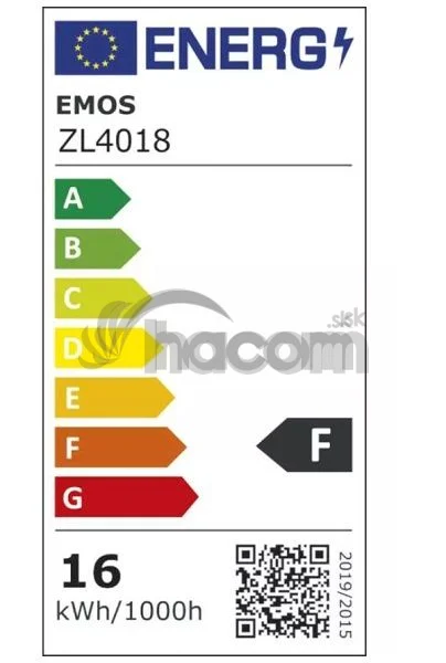 EMOS LED žiarovka Classic A60 15,3W E27 teplá biela