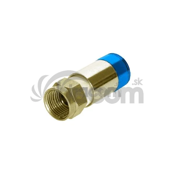 Konektor F Megasat 7mm HQ Premium, kompresný
