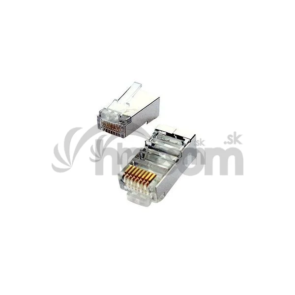 DATACOM Konektor RJ45 STP CAT5E, STP, tienený, drôt