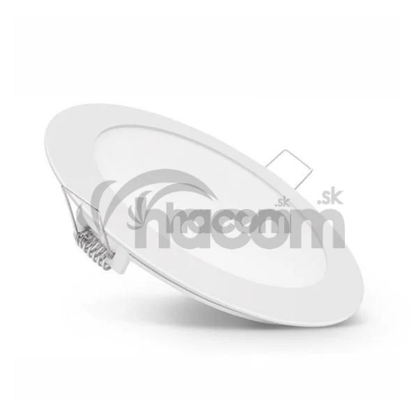 LED vstavané, kruhové svietidlo ,6W ,230V , 480lm ,120x10mm neutralná biela