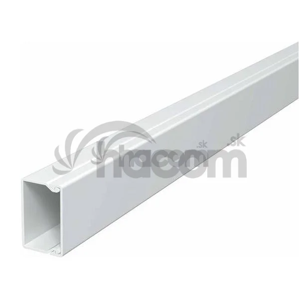 Lišta PVC pre káble 40x40, 2m biela