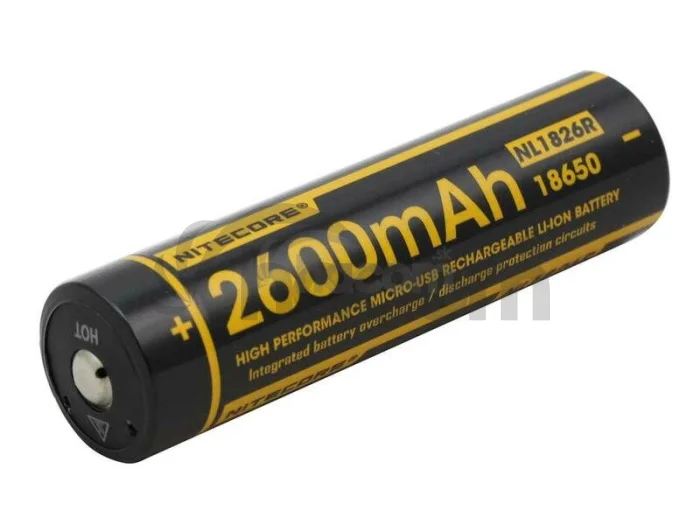 Nabíjacia batéria USB Nitecore NL1826R (2600mAh)