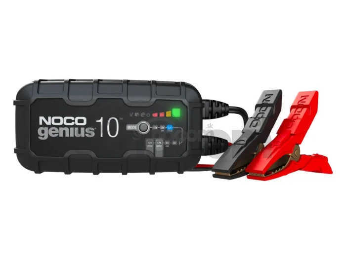 Nabíjačka NOCO GENIUS10 (6/12V 10A) pre LiFePO4 a olovené AGM/GEL akumulátory (2 - 230Ah)