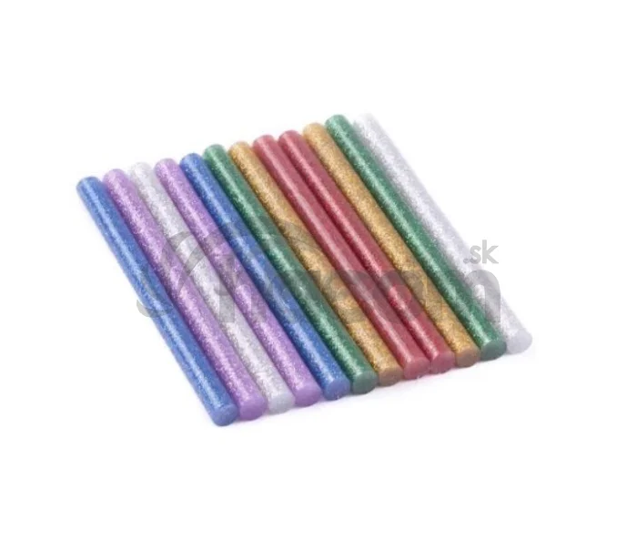 Náplň do lepiace pištole - s glitrami 7x100mm 12ks/bal