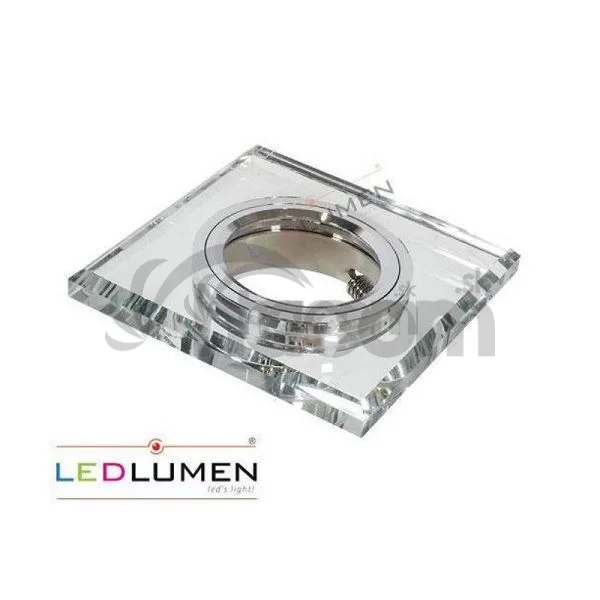 Podhľadové svietidlo LEDlumen bodové M16/GU10 sklo