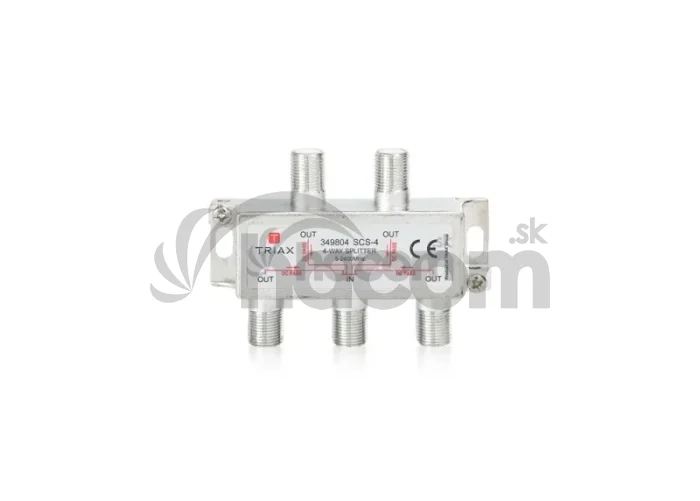 Rozbočovač 1-4 TRIAX SCS - 4 WAY 5-2400 MHz