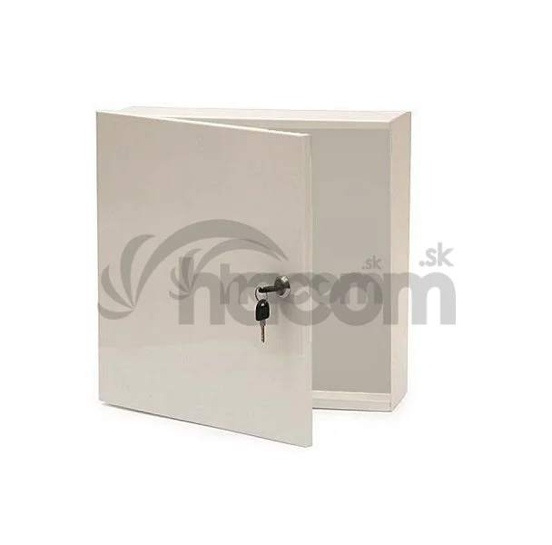 Skriňa so zámkom 300x300x100mm, biela