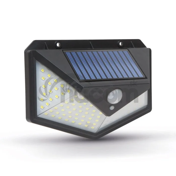 Vonkajšie solárne LED svetlo s pohybovým senzorom - 136LED