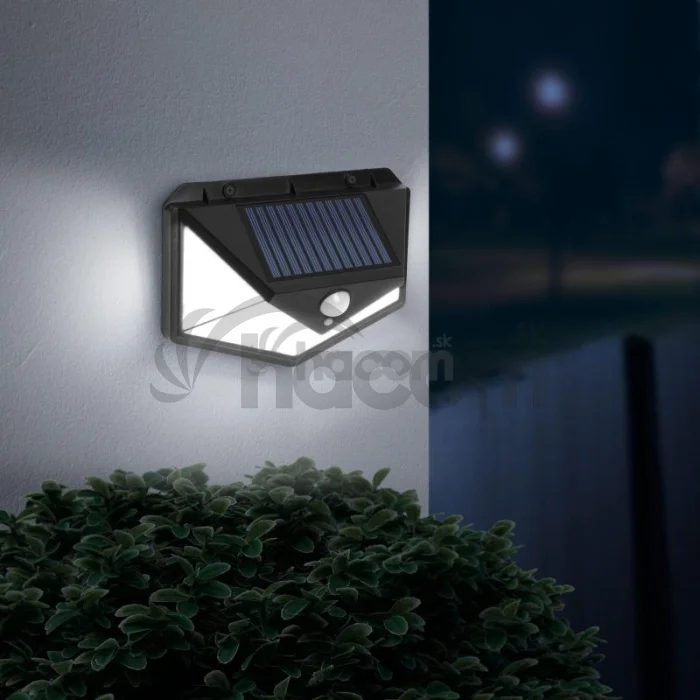 Vonkajšie solárne LED svetlo s pohybovým senzorom - 136LED